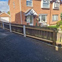Fence post repairs in Greater Belfast